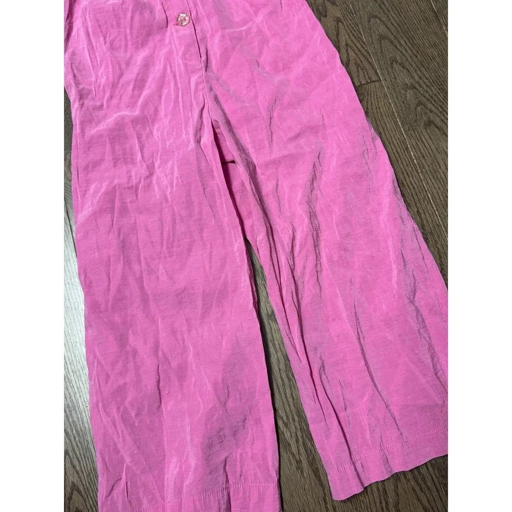 Zara girl pink jumpsuit size 9 - Picture 3 of 5